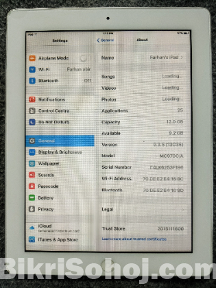 Apple Ipad 2(A1359) just in 4999৳